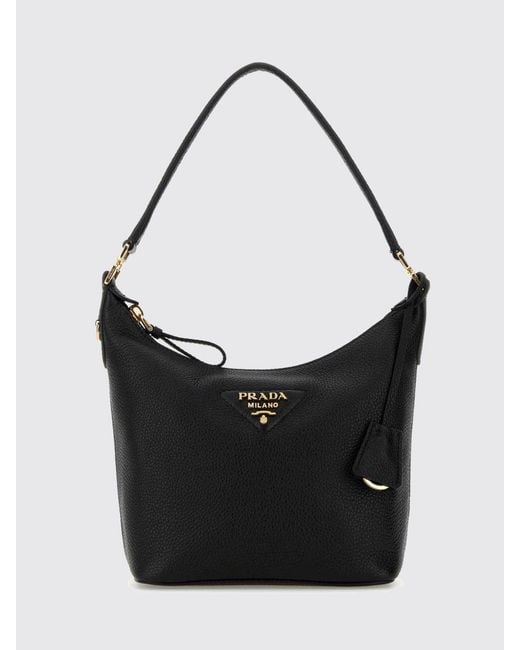 Prada Black Shoulder Bag for men