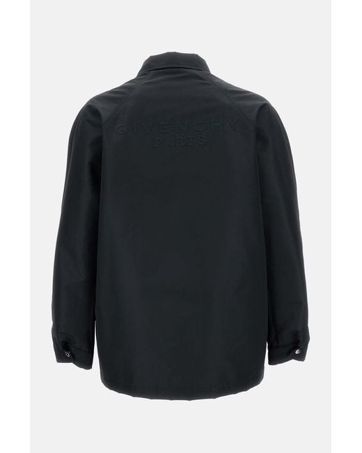 Givenchy Black Coach Jacket for men
