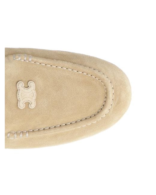 Céline Natural Adam Suede Moccasin for men