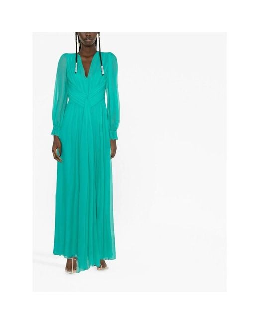 Alberta Ferretti Green Dresses