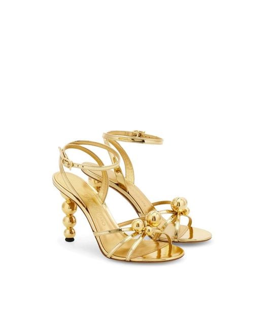 Ferragamo Metallic Shoes