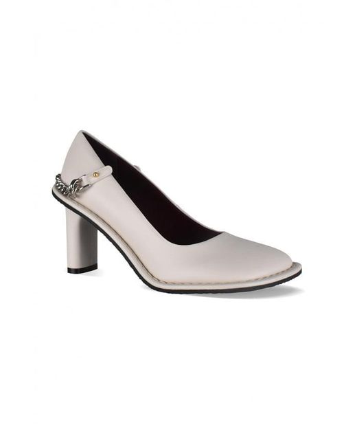 Stella McCartney White Ryder Pumps
