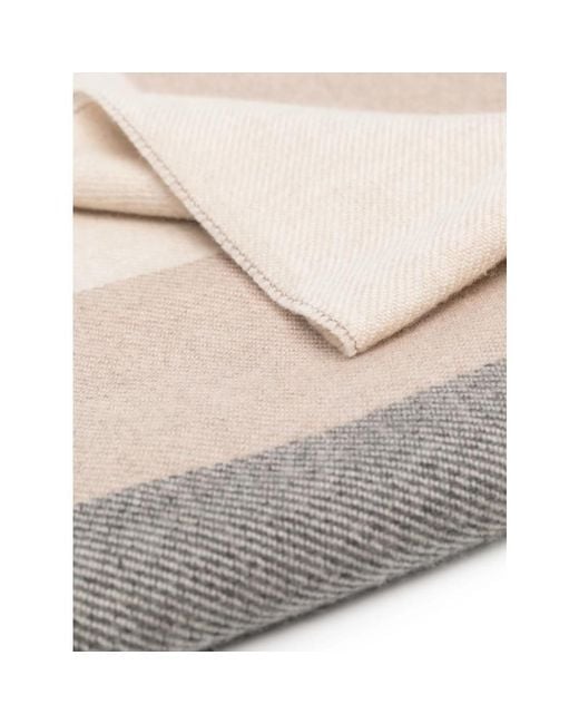 Brunello Cucinelli Natural Scarves for men