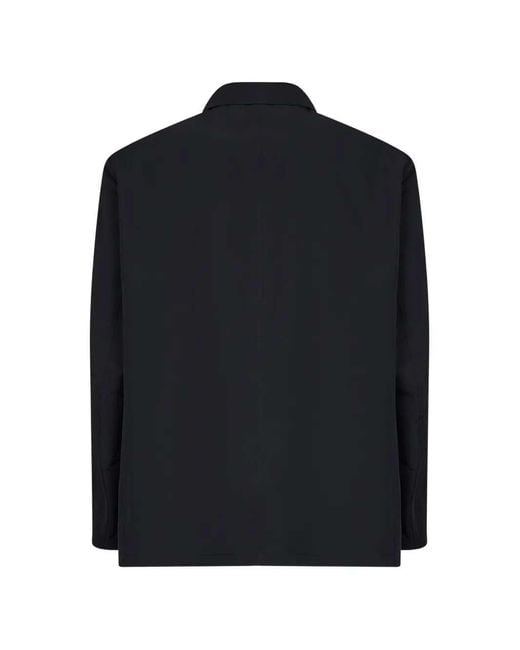 Jil Sander Blue Single-Breasted Boxy Jacket for men