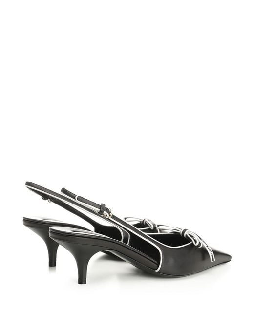 Miu Miu Metallic Slingback Dãcolletã