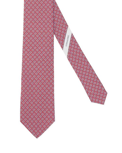 Ferragamo Pink Cravatta for men