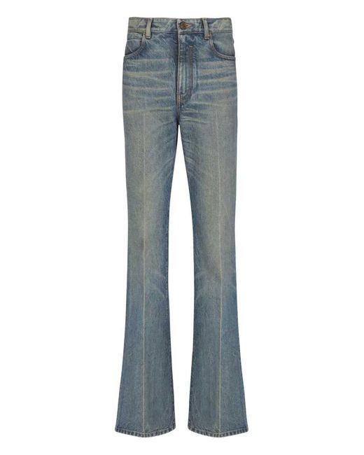 Balmain Blue Flared Jeans for men