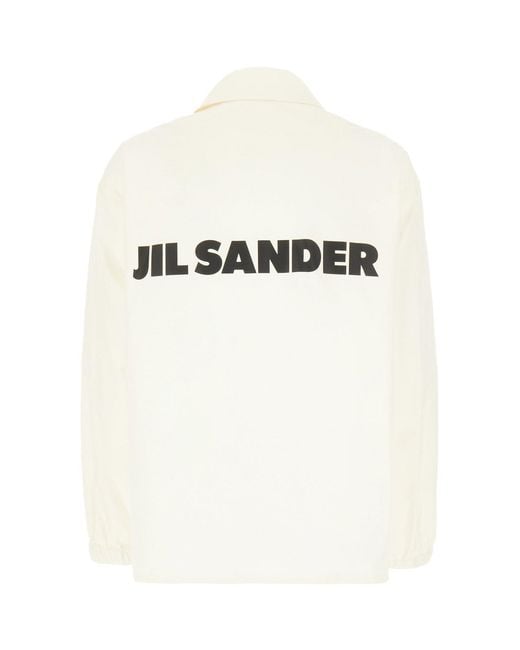 Jil Sander White Clothing Jackets