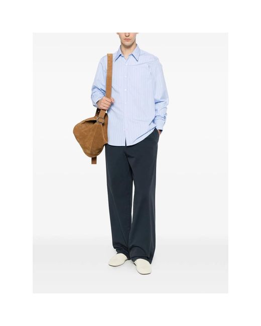 Prada Blue Trousers for men