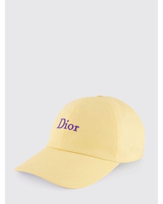 Dior Yellow Dior Hat Dior for men