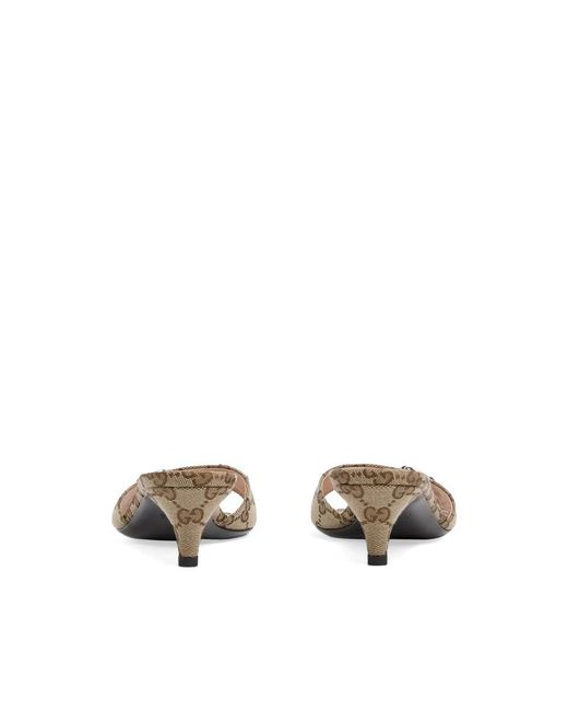 Gucci Natural Neutrals Shoes