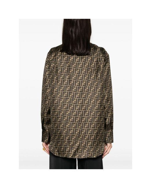 Fendi Green Tops