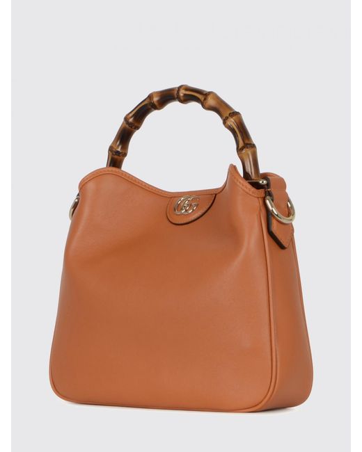Gucci Brown Diana Leather Bag