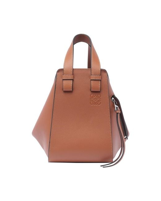Loewe Brown Hammock Compact Handbag