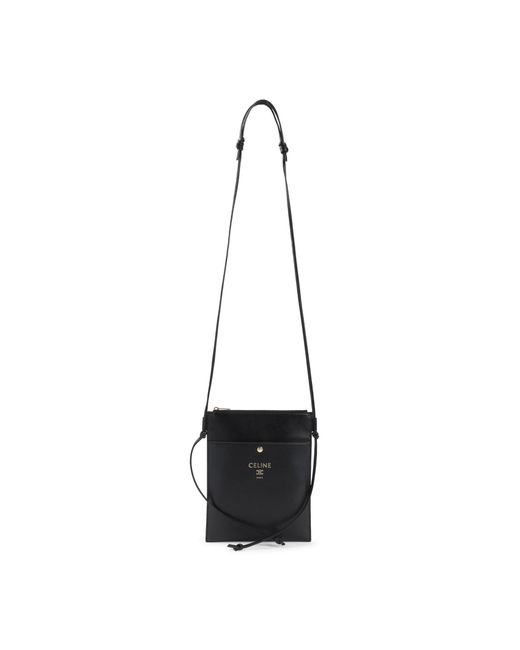 Céline Black Sharp Pouch