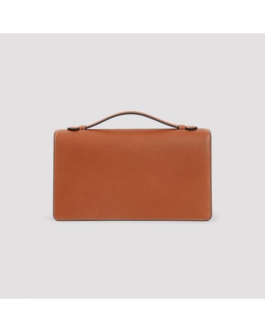 Céline Brown Triomphe Medium Folio