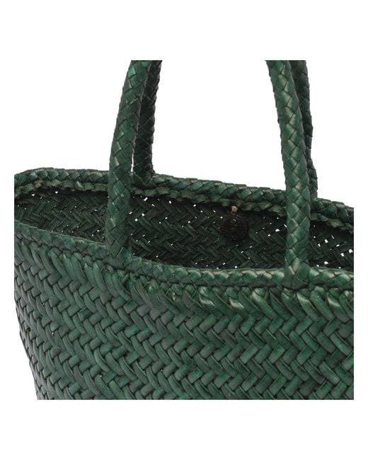 Dragon Diffusion Green Small Grace Bucket Bag