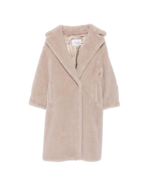 Max Mara Natural Wool Coat