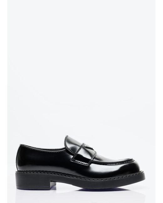 Prada White Chocolate Loafers for men