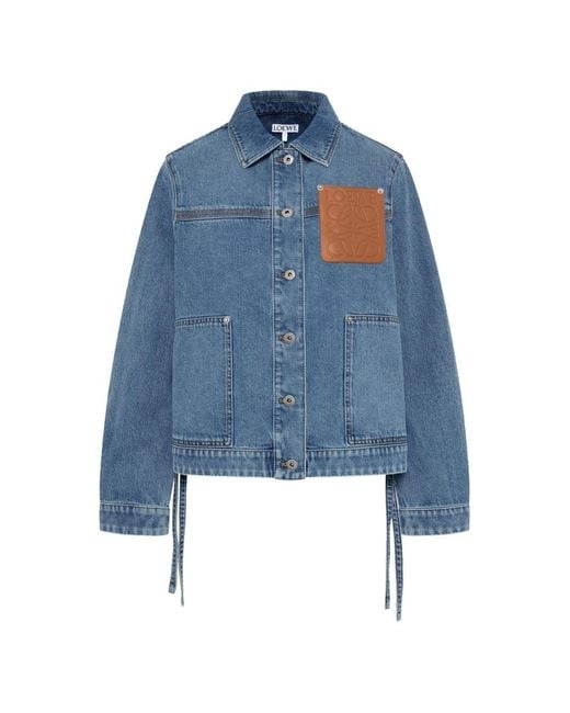 Loewe Blue Anagram Denim Jacket
