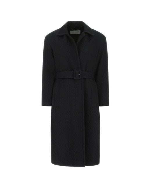 Dries Van Noten Black Cappotto