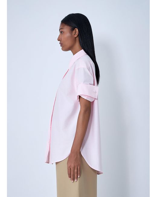 Acne White Button-Down Shirt