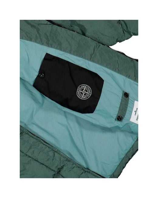 Stone Island Green Jackets for men