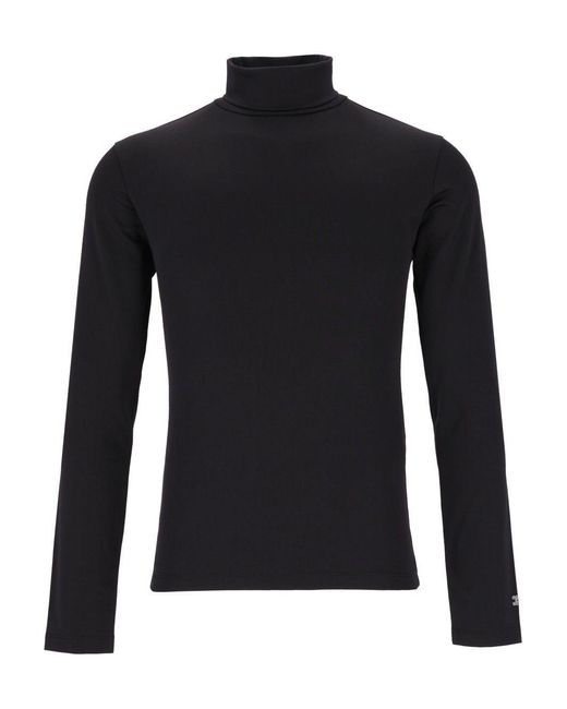 Céline Black High Neck Top for men