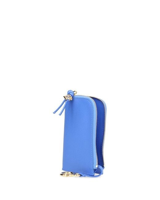 Fendi Blue Card Holder