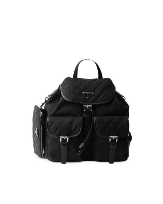 Prada Black Backpacks