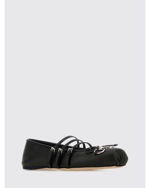 Gucci White Ballet Flat