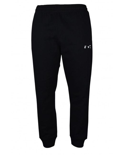 Off White c o Virgil Abloh Off Jogging in Black for Men Lyst