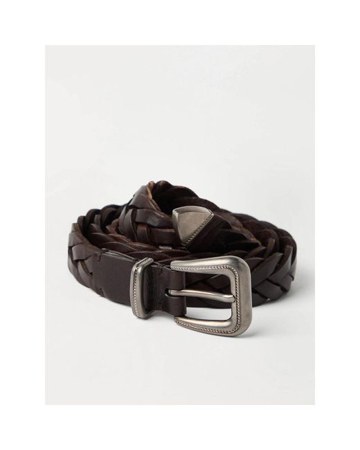 Brunello Cucinelli Brown Belts
