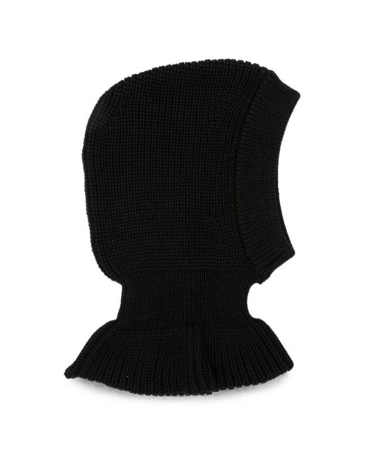 Lemaire Black Wool Hood for men