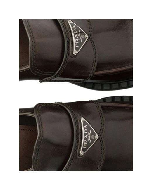 Prada Black Loafers for men