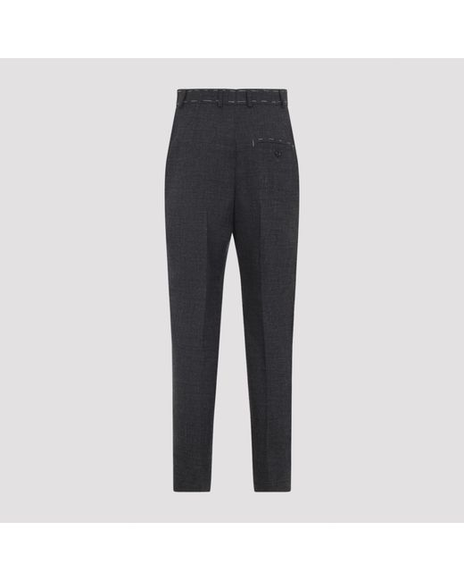 Moschino Gray Wool Pants