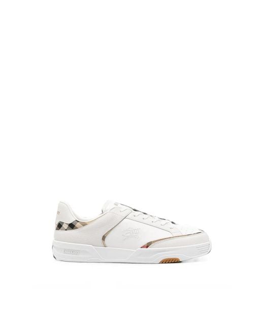 Burberry White Trainers for men