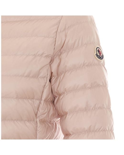 Moncler Pink Igelhood Down Jacket