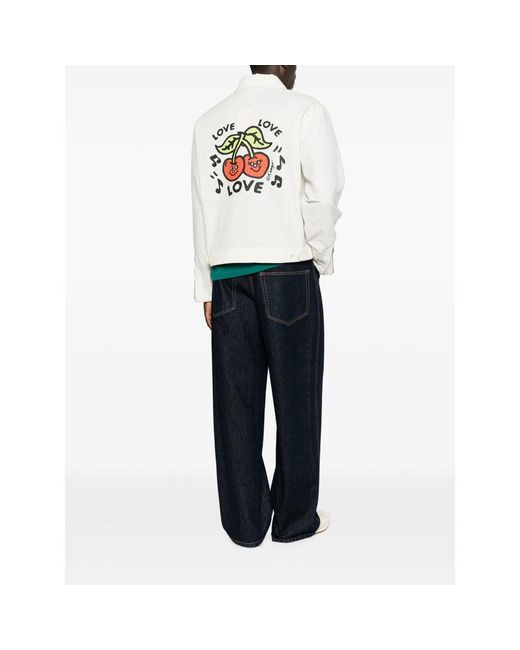 KENZO White Jackets for men