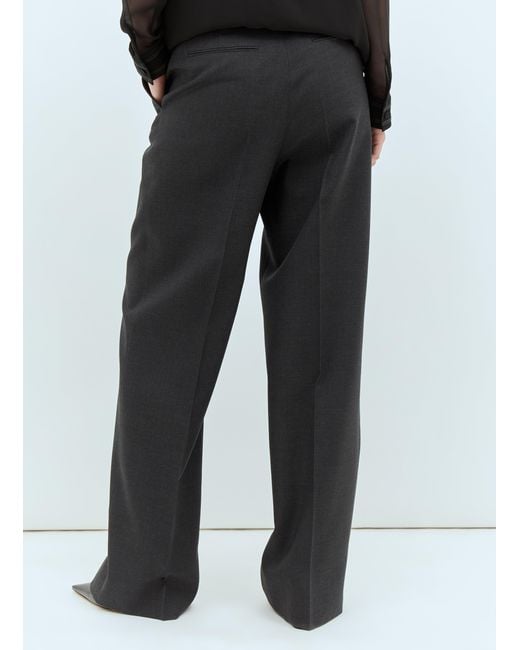 Gucci Black Wool Tailored Pants