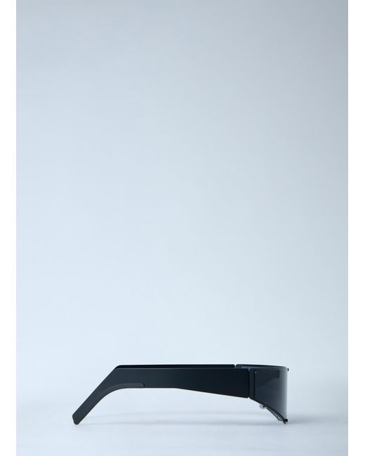 Rick Owens Blue Cyclops Sunglasses