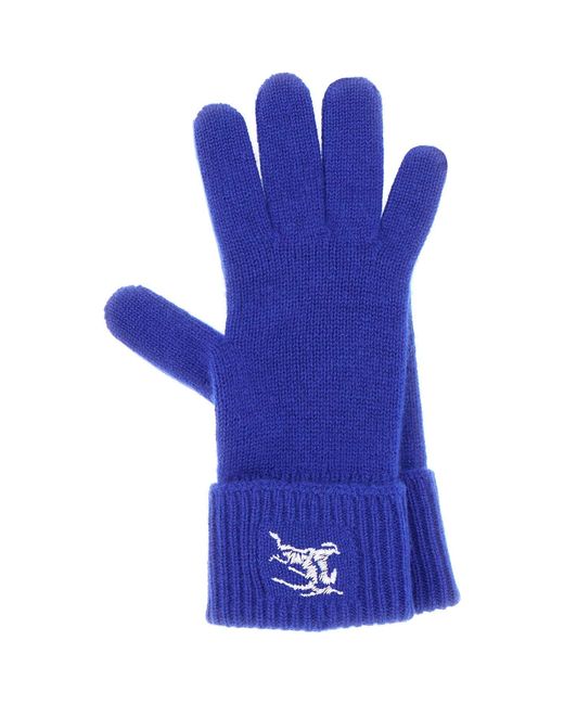 Burberry Blue Accessories Gloves for men