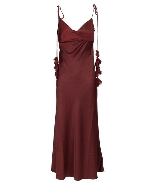 Self-Portrait Red Maxi Dresses