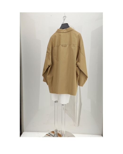 Céline White Utility Shirt for men
