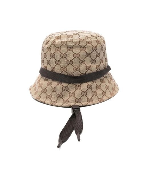Gucci Natural Neutrals Hats for men