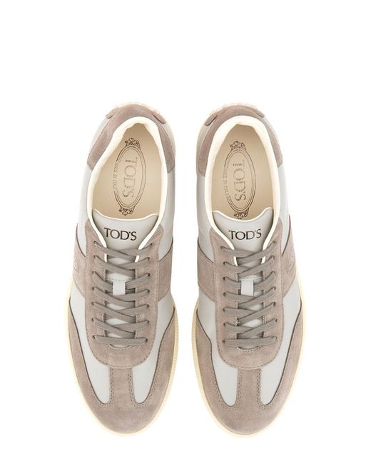 Tod's White Tabs Sneakers for men