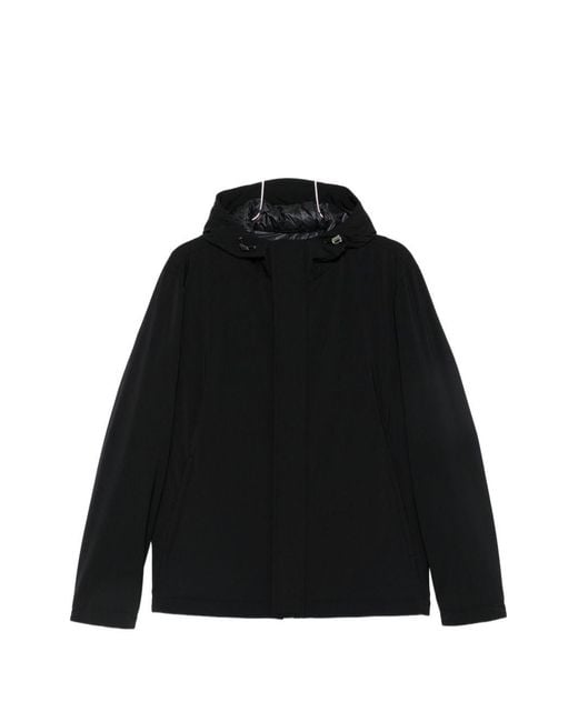 Herno Black Coats for men