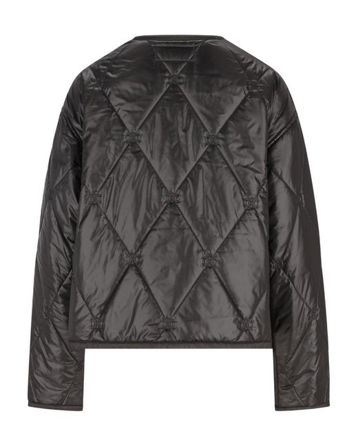 Céline Black Quilted Nylon Jacket