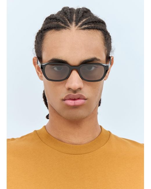 A Bathing Ape Black #2 Rectangular Sunglasses for men