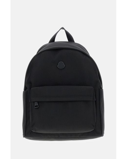 Moncler Black Backpack for men